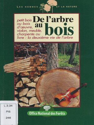 cover image of De l'arbre au bois